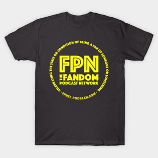 Fandom Podcast Network Yellow T-Shirt